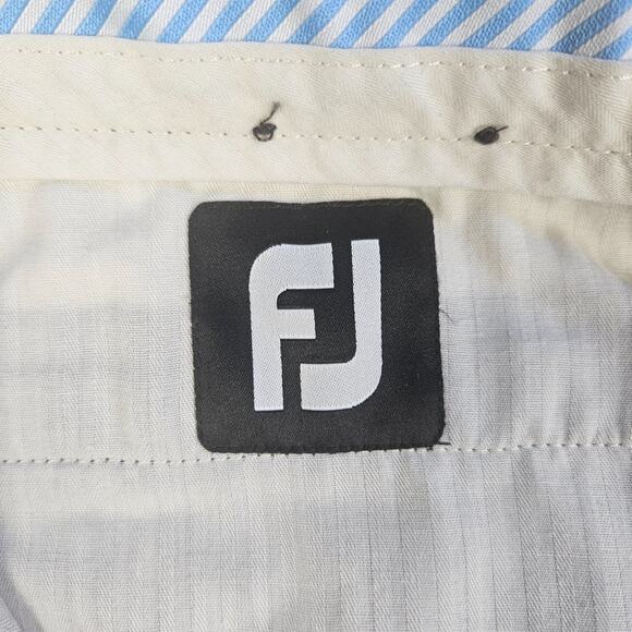 FootJoy Performance Golf Pants Mens 34x29 Blue Flat Front Stretch - Picture 6 of 14